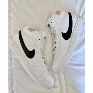 Size 9 Men's Nike Court Royale 2 Mid White/Black-White Onyx (CQ9179 100)